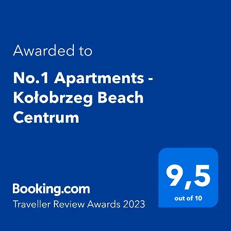 No.1 Apartments - Kolobrzeg Beach Centrum Exterior photo